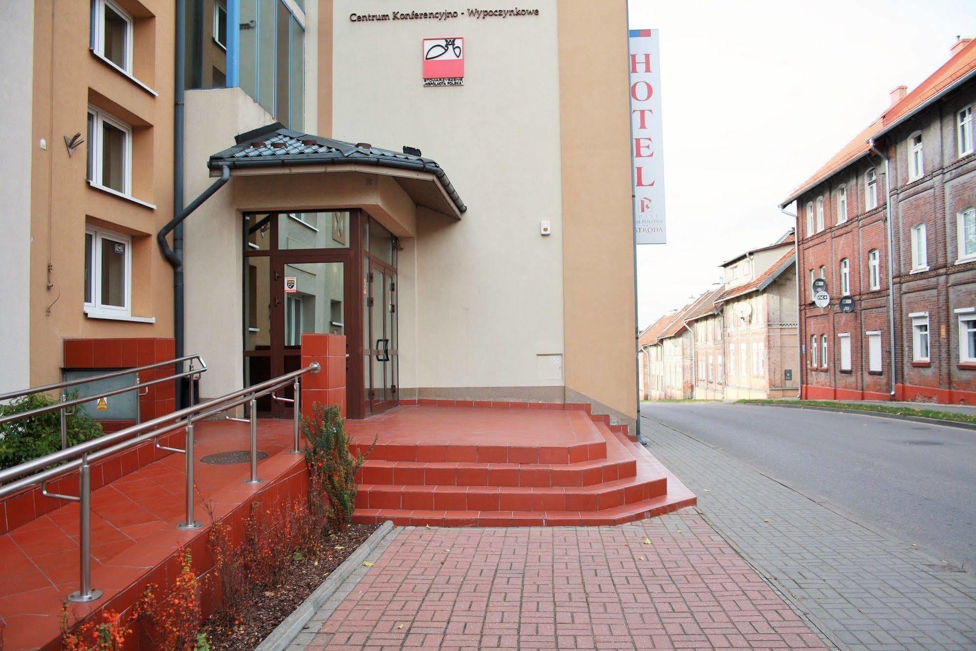 Hotel Dom Polonii Ostroda Exterior photo